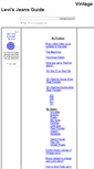 Mobile Screenshot of levisguide.com