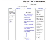 Tablet Screenshot of levisguide.com
